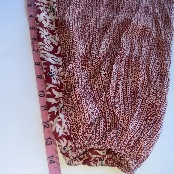 Free People Rogue Floral Open Front Kimono 100% Rayon Womens Size Medium - Picture 10 of 12